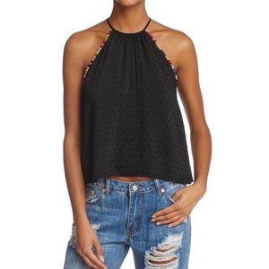 NWT Honey Punch Pom Pom Tank